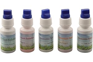 Portable Soil Kit for NPK and pH Measurement, 10ml Solution for Garden Soil Testing, Agriculture Soil Analysis, Lawn Fertilit