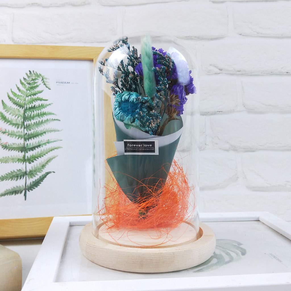 Trends nose amazon flash player fresh ring Buy Zicth Everlasting Flower - Gifts for Her - Glass Dome Flower Micro