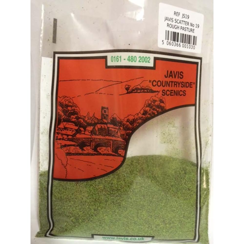 Scenic Scatter , Model Railway / Wargaming, Rough Pasture , Javis