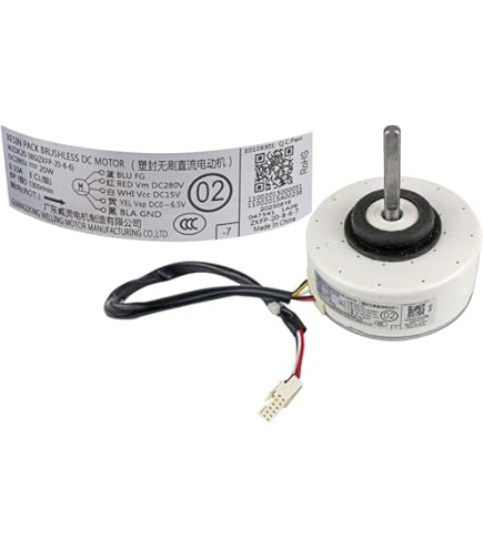 Amazon.com: HEXEH Air Conditioning DC Fan Motor ZKFP-30-8-125