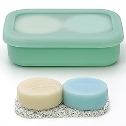 Enhanced Leak Proof Travel Soap Container, Large