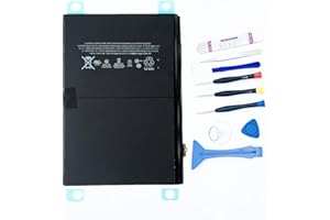 Pinsinholy A1547 Battery Compatible with iPad Air 2 iPad 6 6th Gen Generation A1566 A1567 7340mAh 3.76V 27.62Whr with Tools Kit