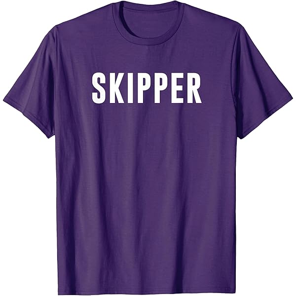 Amazon.com: Skipper T-Shirt : Clothing, Shoes & Jewelry