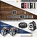 top4cus Genuine Leather iwatch Strap Replacement Band Stainless Metal Clasp, Compatible with Apple Watch 42mm 44mm 45mm Series 7/6/SE/5/4/3/2/1 and Sport Edition（42mm/44mm/45mm, Breathable Black