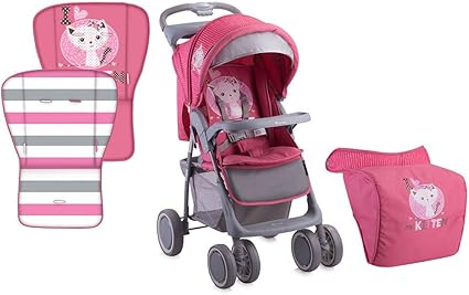 poussette lorelli rose