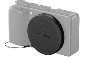SmallRig Lens Protective Cap for RICOH GR IV GRIV GR 4 with Anti-Loss Strap, Anti-Scratch Aluminum Lens Cover with Soft EVA I