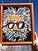 Stained Glass Jerry Garcia Window Art Sun Catcher, Grateful Dead