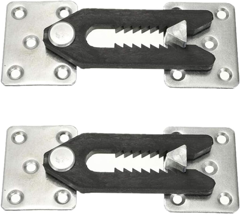 JJDD Sectional Couch Connector, 2 X Metal Sofa Joint Snap Alligator