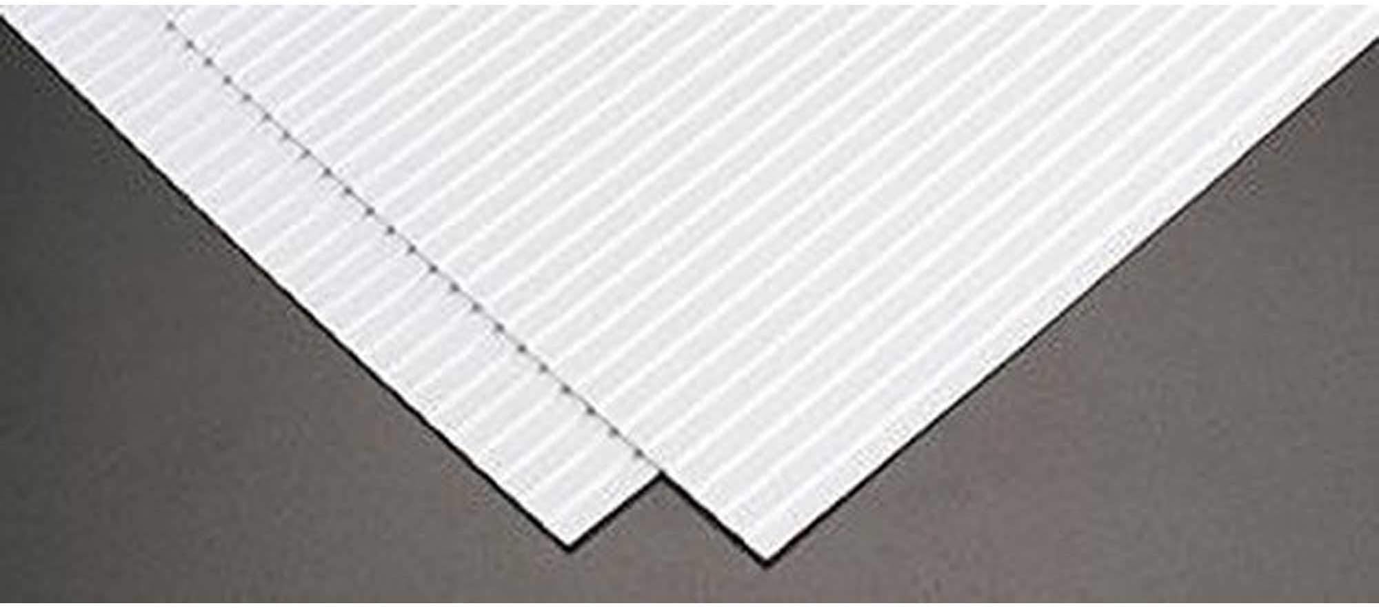 Plastruct PS-27 Corrugated Siding Sheet 1162 PLS91522 Plastic Building Supplies