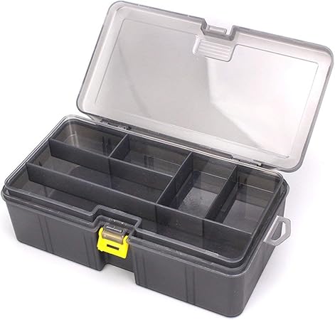 Caja de señuelos de Pesca WEIHAN Caja de Aparejos de Doble ...