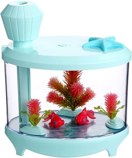 Amazon Co Jp Zoooom 面白 おもしろ 水槽 型 Usb 加湿器 癒し おしゃれ 金魚 熱帯魚 グリーン Zm Int1787 Gr ホーム キッチン