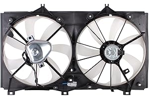 TORCIA TYG OE Replacement(CAPA Quality) Cooling Fan Extra Silent for 2007-2009 Toyota Camry 4CYL A/T & M/T | 167110H090 | TO3115151 | 621-014