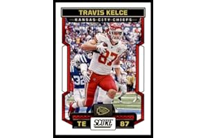 2023 Score #120 Travis Kelce NM-MT Kansas City Chiefs Football Trading Card NFL