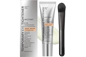 HWMS Perfection Eye Tightener, New Instant Makeup Primer For Face No-Filter Primer Instant Skin Tightener, Eye Tightener Cream for Under Eye Bags, Ultimate Lift & Smooth Finish with Brush