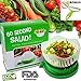 Salad Cutter Bowl With Peeler,60 Second Salad Maker Easy Fast Fruit Vegetable Cutter Bowl,Strong Durable FDA-Approved Slicer,Chopper,Strainer,Cutting Board All in One for Kitchen, Fresh Salad cutter