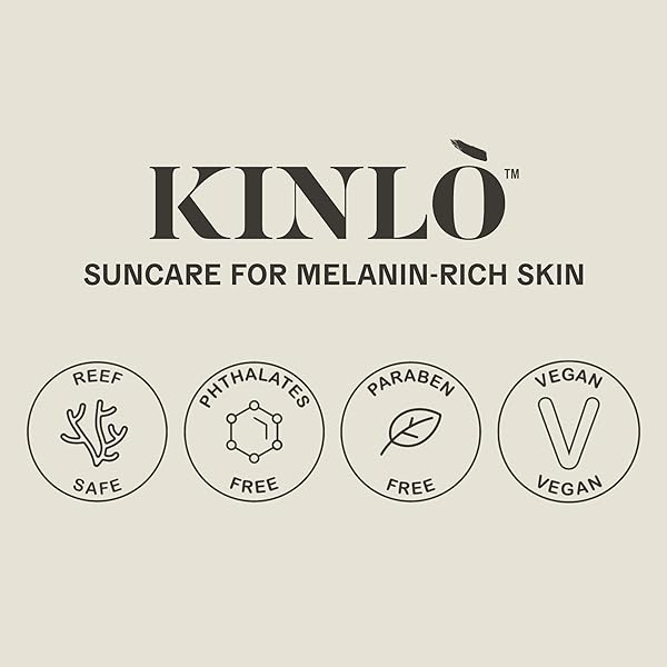 KINLO ALWAYS GOLDEN BODY LOTION | SPF 30, 4 FL OZ | REEF SAFE | FRAGRANCE-FREE BODY MOISTURIZER WITH SPF | BLACK OWNED SKINCARE | MADE IN USA