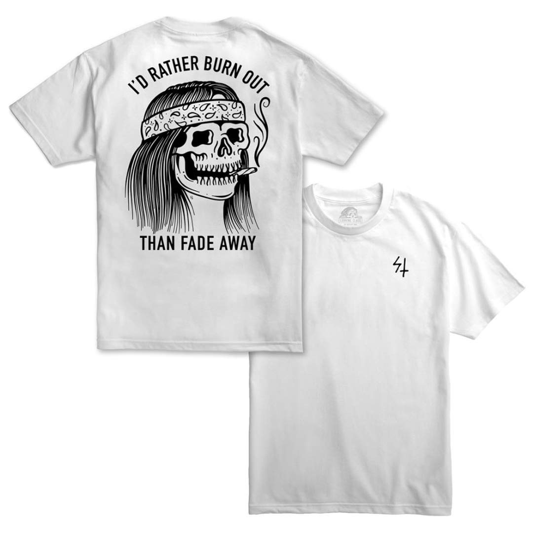 Sketchy Tank Lurking Class Burner Short Sleeve Tee Wh