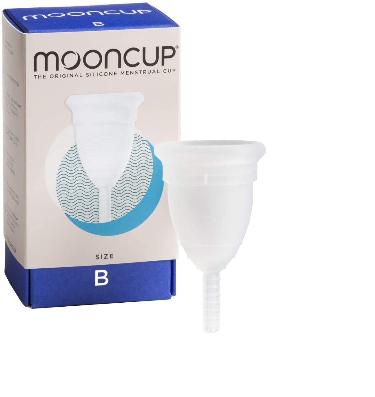 Mooncup Silicone Menstrual Cups Size B Pack of 2