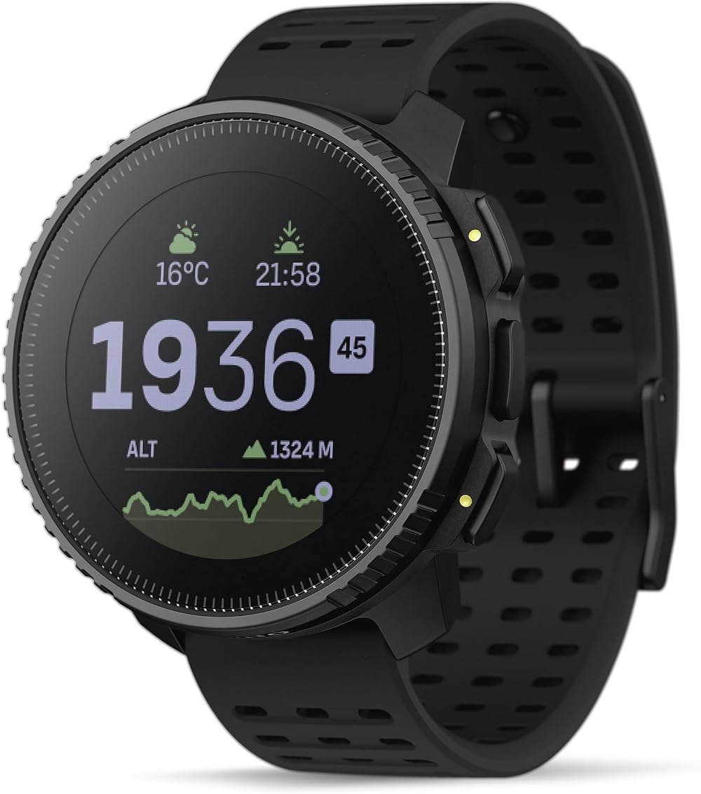 Suunto Vertical GPS Sports Watch Dual-GNSS Multisport 95+ Modes All Black