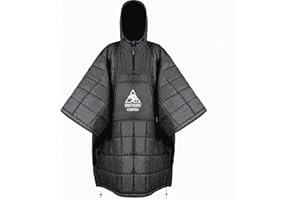 OneTigris Camping Blanket with Recycled 3M Thinsulate Insulation,Wearable Hoodie Blanket | Ultralight Water-Resistant Warm Ca