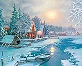 Springbok Moonlit Lake Jigsaw Puzzle (500-Piece)