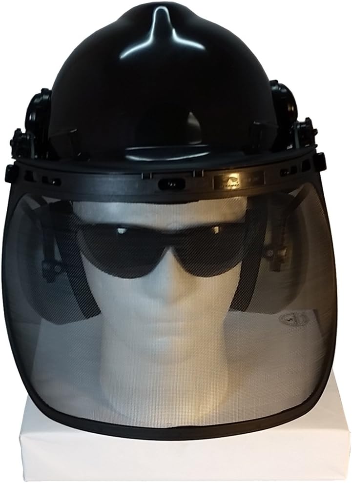 MSA VGard Cap Style Hard Hat Kit w/Faceshield Attachment, Earmuffs