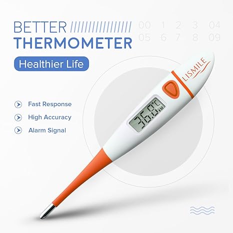 Medical Oral Digital Clinical Thermometer Basal Thermometer With Fast And Accurate Reading For Mouth Butt And Underarm Use Ce Fda Certified Thermometer Baby Fever Warning For Adults Or Children Amazon De Baby