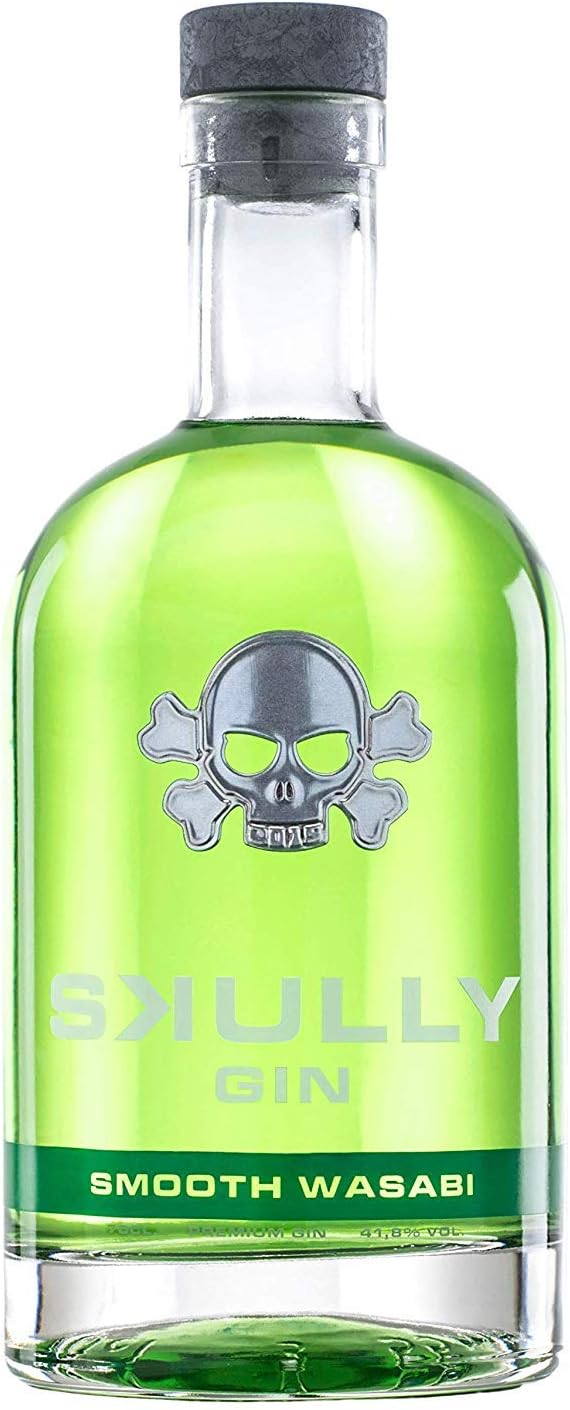Skully Smooth Wasabi Gin, 70 cl