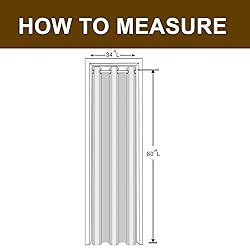 Hiasan Blackout Door Curtains for Doorways