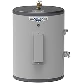 GE Appliances 18 Gallon Versatile Plug and Play Electric Water Heater with Adjustable Thermostat, Easily Installs Where You Want It, 120 Volt