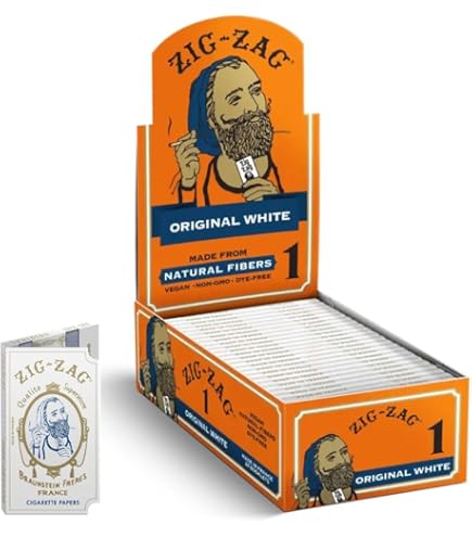 入手困難　cigar adhesive stoned reset CDセット Amazon.com: ZIG-ZAG Rolling Papers Original Kutcorner - 70mm - 24