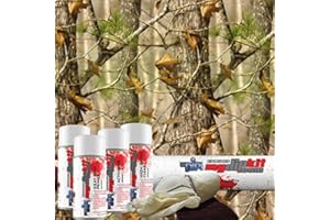 MY DIP KIT Timber Tec Brown Camo - Hydrographics Film Kit - MyDipKit - RC-200 - Water Transfer Printing