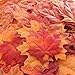 Factory Direct Craft Package of 120 Fall Colored Maple Leaves for Crafting, Events, and Embellishing