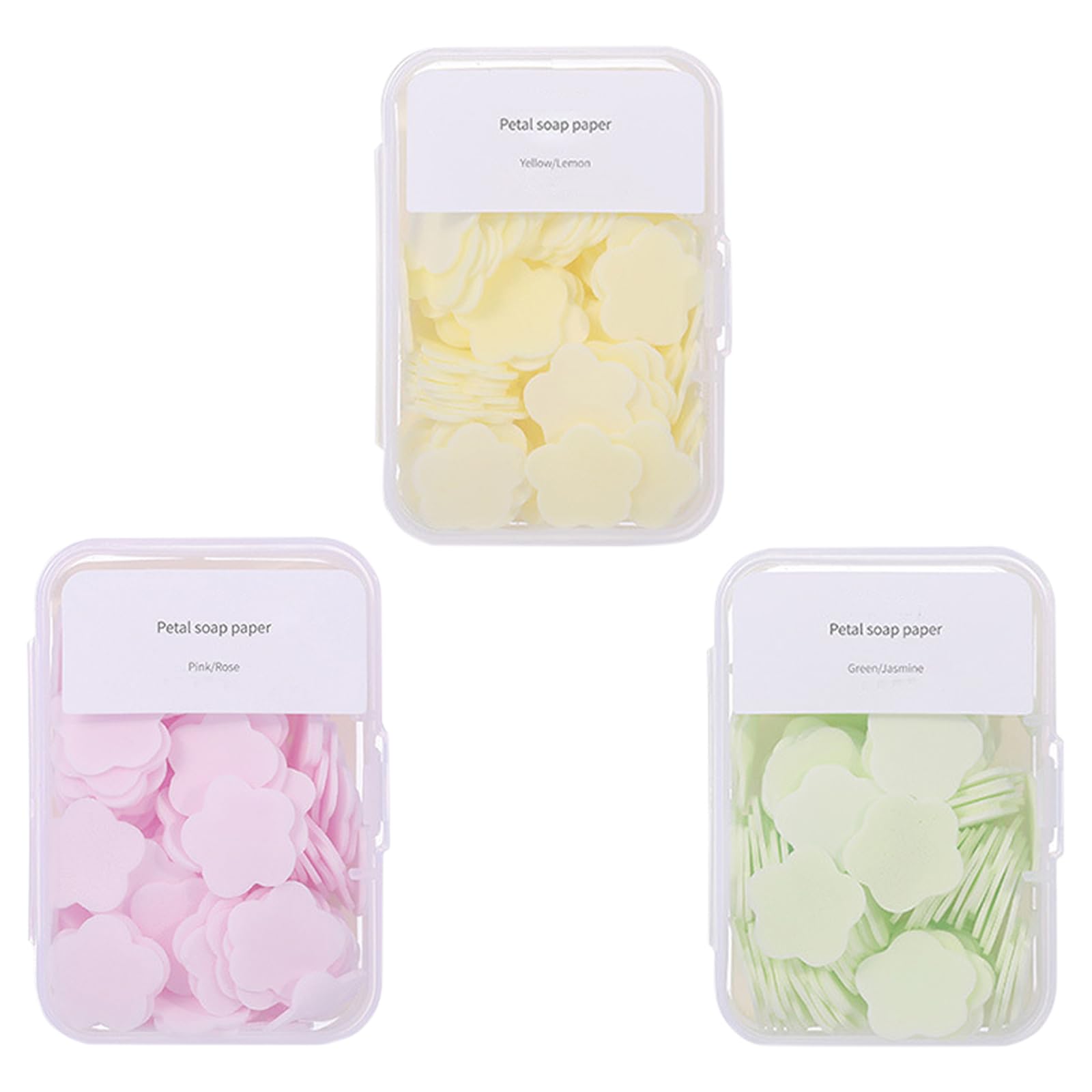 300pcs Portable Hand Washing Soap Sheets, Scented