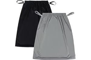 ALVABABY Diaper Pail Liner for Cloth Diaper Laundry Kitchen Garbage Cans Reusable Black Grey Set 25 * 14.5 * 28in LLM-B2629-C