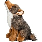 Douglas Rambler Coyote Plush Stuffed Animal – 11-Inch Soft & Realistic Wild Coyote Toy for Kids, Toddlers & Nature Lovers