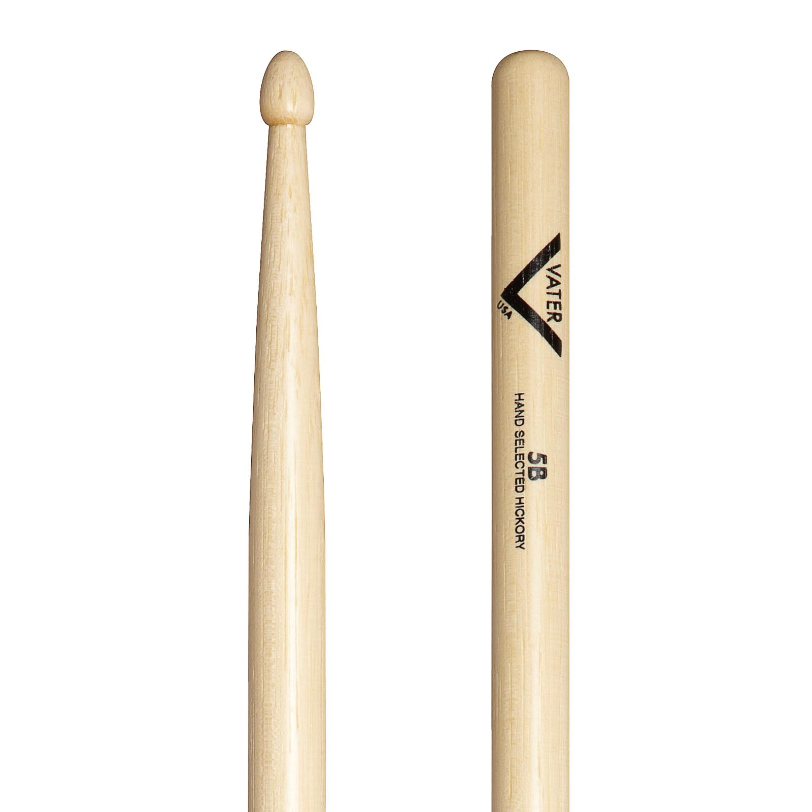Vater Drumsticks VH5BW - 5B American Hickory Series - Acorn Wood Tip