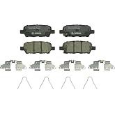 BOSCH BC1393 QuietCast Premium Ceramic Disc Brake Pad Set - Rear | Compatible with Select Infiniti EX35, FX35, G37, M37, M56, Q50/70, QX50/70; Nissan Altima, Juke, Leaf, Maxima, Sentra + More