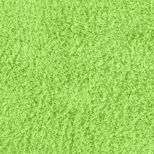Garland Rug 2-Piece Jazz Shaggy Washable Nylon Bathroom Rug Set, Lime Green