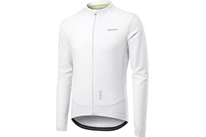 BERGRISAR Men's Long Sleeve Cycling Jersey Spring Fall Road Bike Shirt Biking Bicycle Mountain Bike Jersey