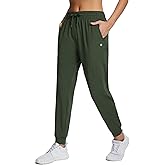 baleaf Women's Fleece Lined Pants Joggers Water-Resistant Zipper Pocket Thermal Sweatpants Winter Running Hiking Jogging