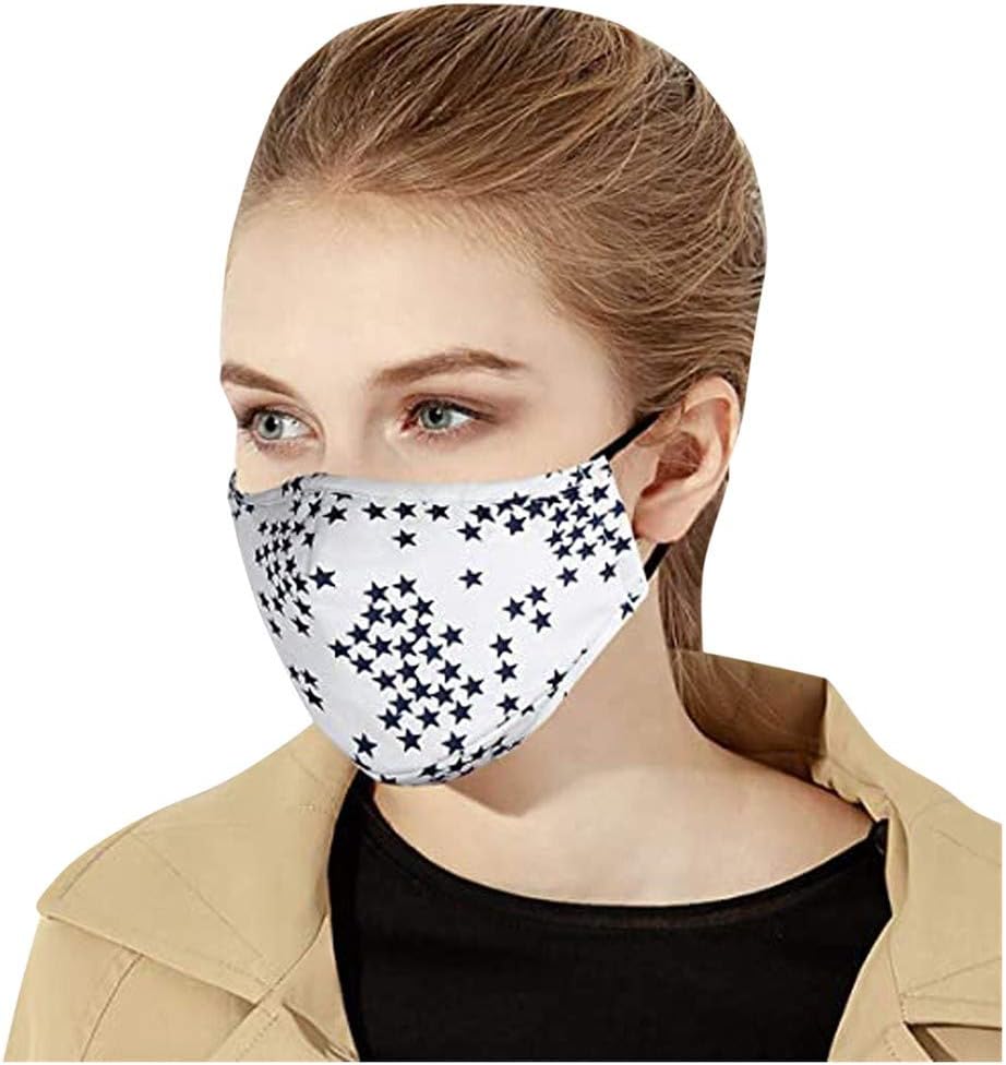 holitie Face Cover Dustproof Windproof Foggy Haze másk with 7PC másk Gasket Mouth Covers Filter