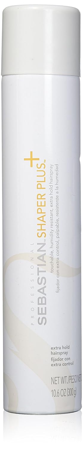Sebastian Shaper Plus 80% Hairspray, Professional Hairspray for Women and Men, 10.6 oz: Premium Beauty