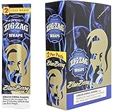 ZIG ZAG Wraps Blueberry 25 Packs 2 wraps/pack