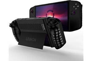 NINKI Silicone Grip for Lenovo Legion Go 8.8" Case with Stand,Cover for Lenovo Legion Go Case Kickstand 2023,Shockproof Anti-Scratch Non-Slip Full Protective Silicone Cover LegionGo Protector Black