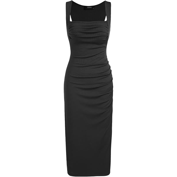 solid ruched u neckline ruffle maxi dress Amazon.com: CIDER Solid Ruched U-Neckline Ruffle Maxi Dress: Red, XXS : Clothing, Shoes & Jewelry