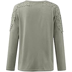 iPOGP Women's Round Neck Solid Color Hollow