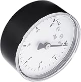 Hilitand Hydraulic Oil Pressure Gauge 0-6 Bar 1/4 NPT Metal Case High Precision view 3