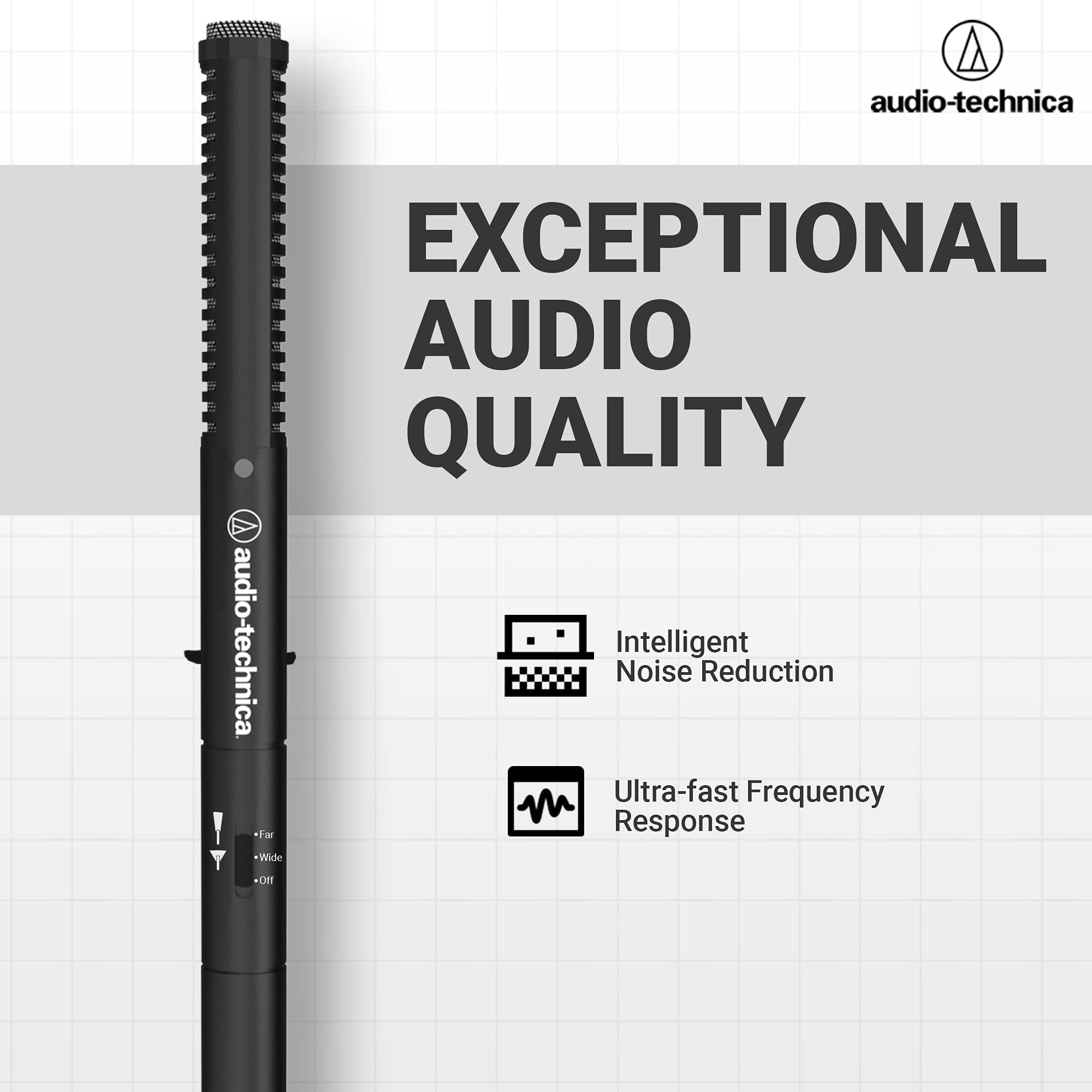 Audio-Technica ATR6550X Condenser Shotgun Microphone