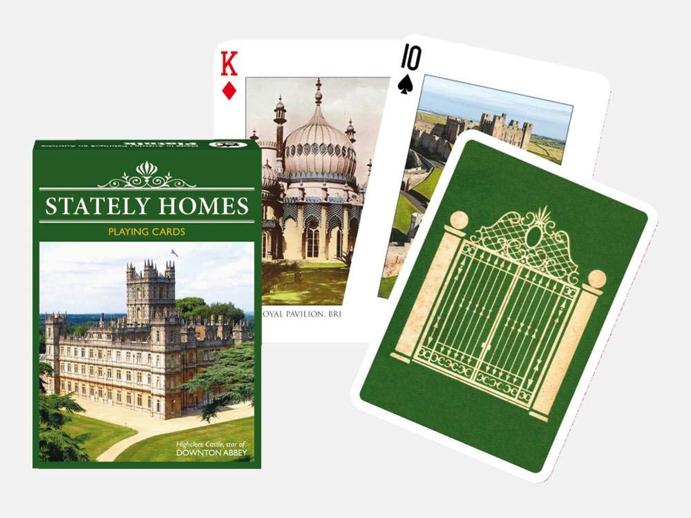 Piatnik Stately Homes Playing Cards Single Deck